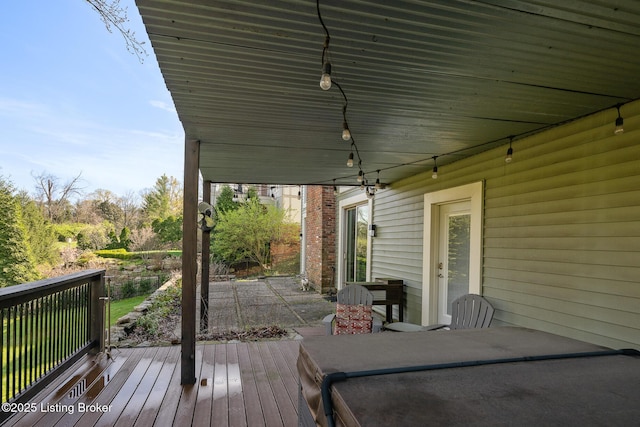 1140 Rostrevor Cir, Louisville, KY 40205 - view of wooden terrace