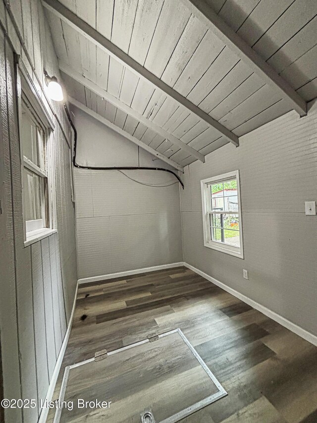 1724 Garland Ave, Louisville, KY 40210 - garage with wooden ceiling and baseboards