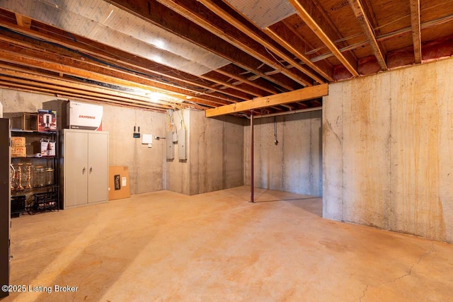 103 Morgan Ct, Bardstown, KY 40004 - unfinished basement with electric panel