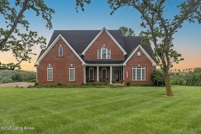 103 Morgan Ct, Bardstown, KY 40004 - view of front of home featuring brick siding and a front lawn