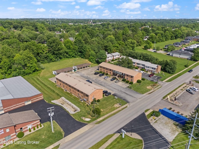 623 Westport Rd, Elizabethtown, KY 42701 - aerial view of a heavily wooded area