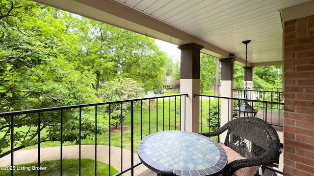 208 Forest Park Rd, Louisville, KY 40223 - view of balcony