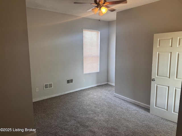 822 S Hancock St, Louisville, KY 40203 - carpeted spare room with a ceiling fan and baseboards