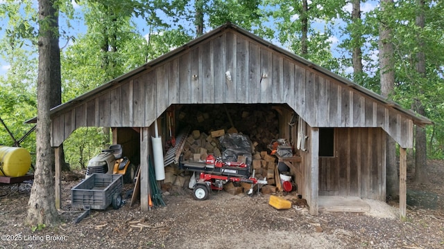 684 Cheslon Rd, Munfordville, KY 42765 - view of outbuilding