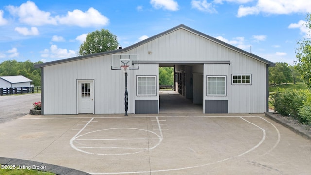 684 Cheslon Rd, Munfordville, KY 42765 - view of sport court with basketball court