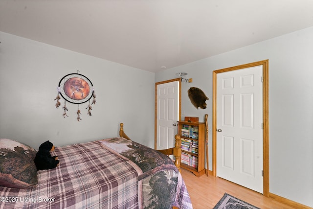 684 Cheslon Rd, Munfordville, KY 42765 - bedroom with light wood-type flooring