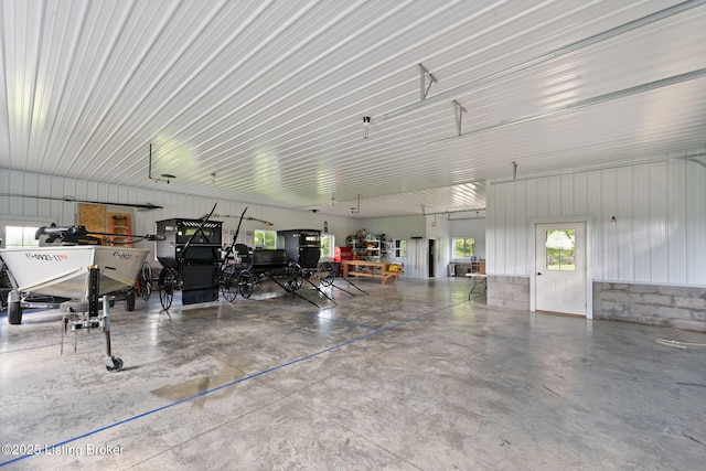 684 Cheslon Rd, Munfordville, KY 42765 - view of garage