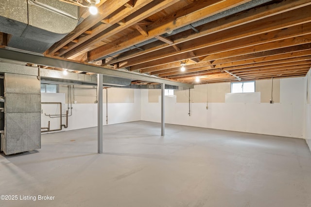 9707 Gateway Dr, Louisville, KY 40299 - basement with heating unit