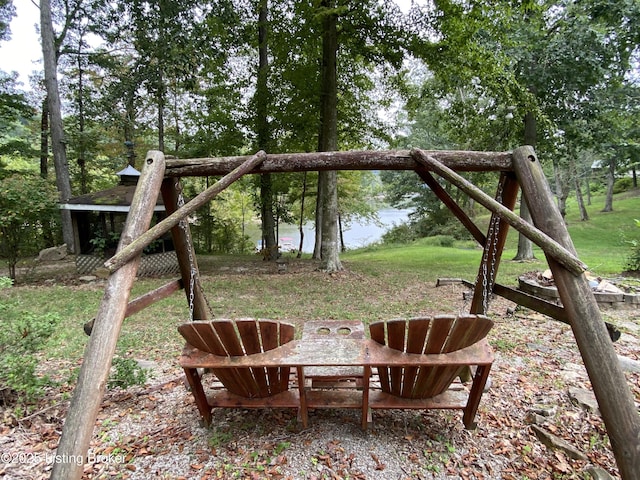 682 Hornback Mill Ln, Leitchfield, KY 42754 - view of yard
