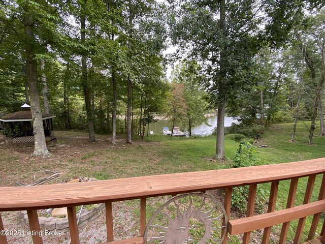 682 Hornback Mill Ln, Leitchfield, KY 42754 - view of green lawn