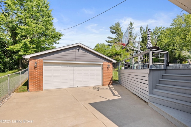 7513 Merlyn Cir, Louisville, KY 40214 - view of detached garage