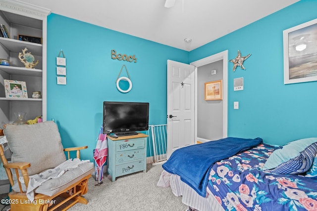 4011 Serendipity Ln, Louisville, KY 40272 - bedroom with carpet flooring and ceiling fan