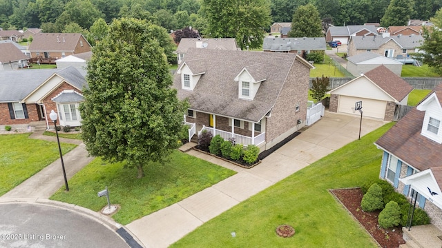 5704 Bartview Ct, Louisville, KY 40229 - aerial view of residential area