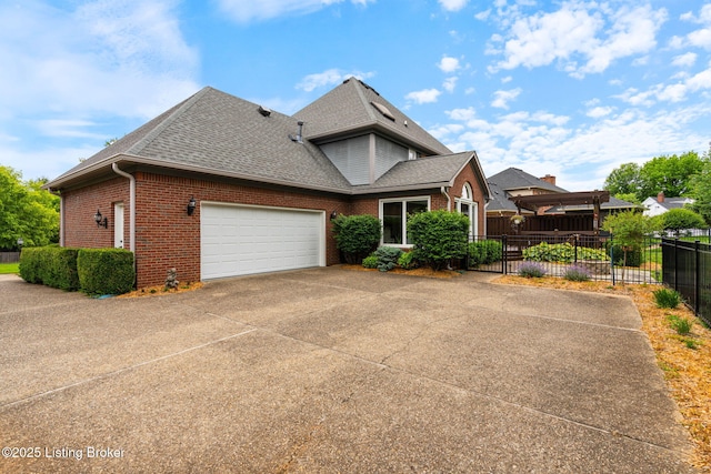 3908 Keal Run Way, Louisville, KY 40241 - traditional home with roof with shingles, concrete driveway, brick siding, and a garage