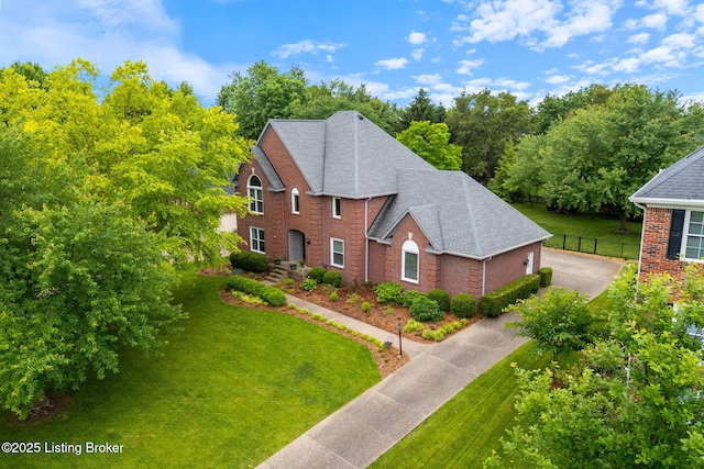3908 Keal Run Way, Louisville, KY 40241 - view of front of house featuring brick siding, asphalt driveway, and roof with shingles