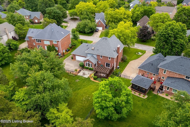 3908 Keal Run Way, Louisville, KY 40241 - aerial view of residential area