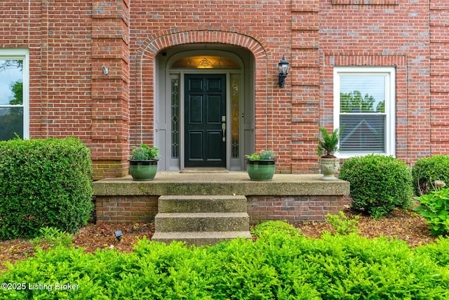 3908 Keal Run Way, Louisville, KY 40241 - property entrance with brick siding