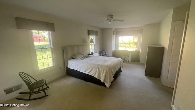 123 Westwind Trl, Bardstown, KY 40004 - carpeted bedroom featuring a ceiling fan