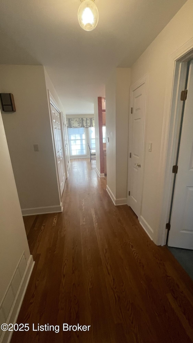 123 Westwind Trl, Bardstown, KY 40004 - hall with wood finished floors and baseboards