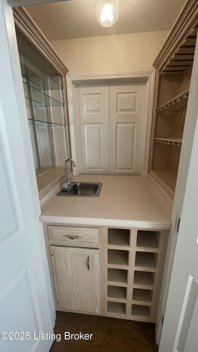 123 Westwind Trl, Bardstown, KY 40004 - bar area with a sink