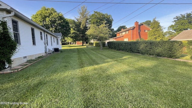 123 Westwind Trl, Bardstown, KY 40004 - view of green lawn with central air condition unit