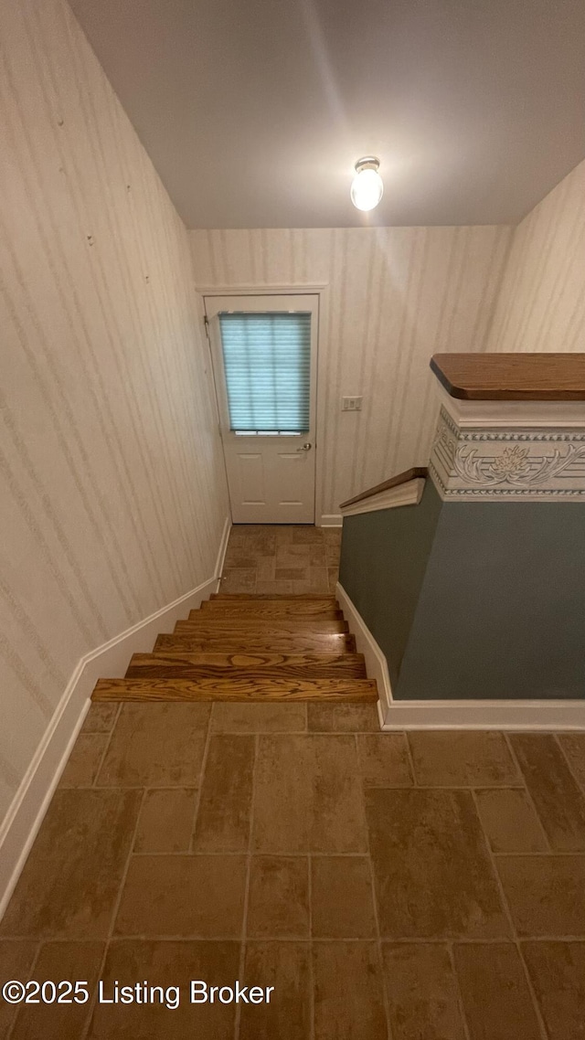 123 Westwind Trl, Bardstown, KY 40004 - stairs featuring baseboards