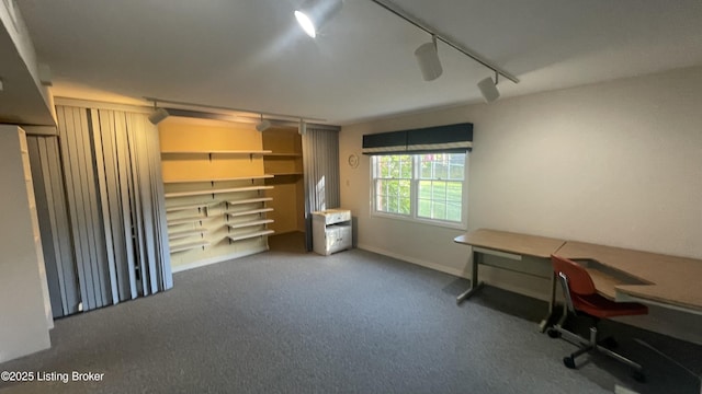 123 Westwind Trl, Bardstown, KY 40004 - unfurnished office featuring rail lighting and carpet