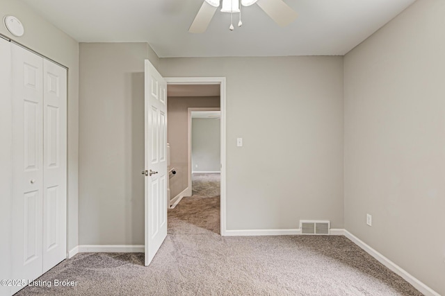1507 Glenrock Rd, Louisville, KY 40216 - unfurnished bedroom featuring carpet floors, a closet, and baseboards