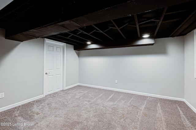 1507 Glenrock Rd, Louisville, KY 40216 - finished basement with carpet floors and baseboards