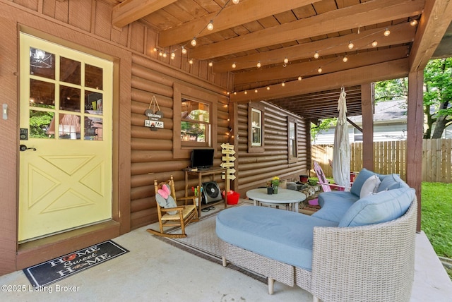 3804 Grassy Creek Dr, Lexington, KY 40503 - view of patio / terrace featuring an outdoor living space