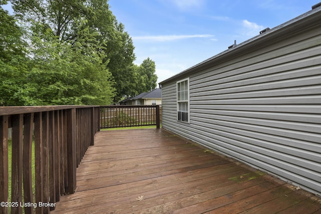 6821 James Madison Way, Louisville, KY 40272 - view of wooden terrace
