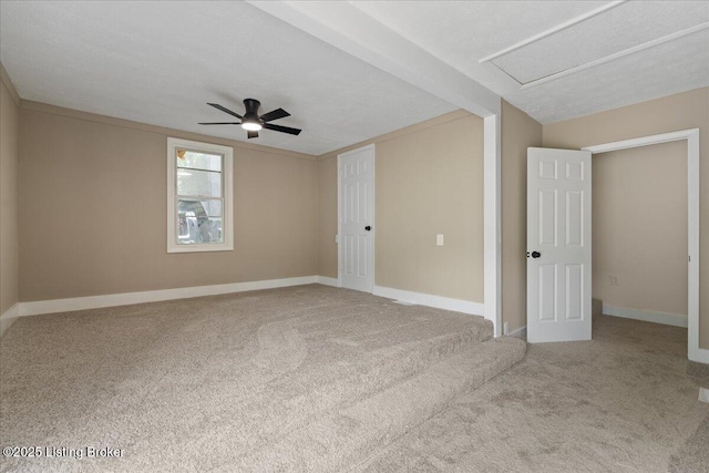 10711 Jefferson Hill Rd, Fairdale, KY 40118 - carpeted empty room featuring ceiling fan and baseboards