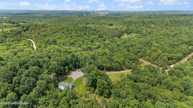 987 Wheelers Mill Rd, Munfordville, KY 42765 - drone / aerial view of a forest