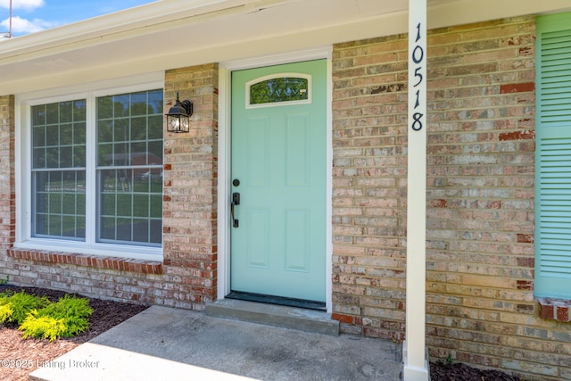 10518 Fairview Ave, Louisville, KY 40299 - entrance to property with brick siding and a porch