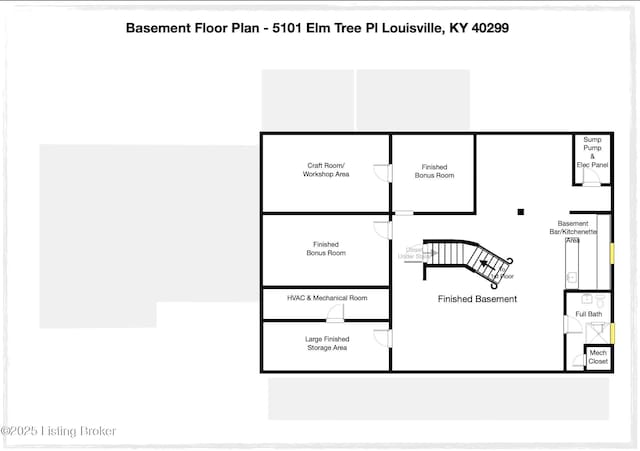 5101 Elm Tree Pl, Louisville, KY 40299 - room layout