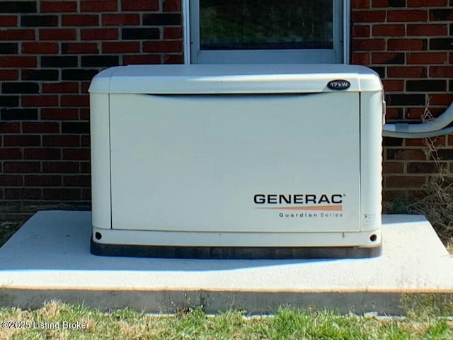 5101 Elm Tree Pl, Louisville, KY 40299 - exterior view of a power unit and brick siding
