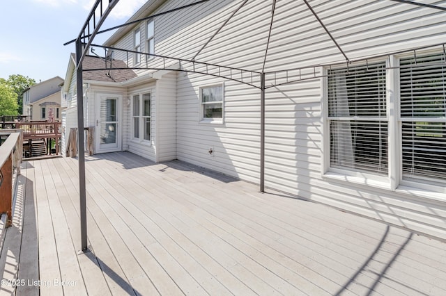 12308 Dominion Way, Louisville, KY 40299 - view of wooden deck