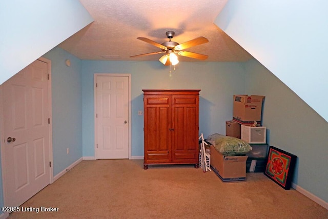 42 Rolling Ridge Ct, Brandenburg, KY 40108 - playroom with light colored carpet, ceiling fan, and baseboards