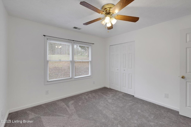8400 Wisertown Rd, Louisville, KY 40214 - unfurnished bedroom featuring carpet floors, baseboards, and a closet
