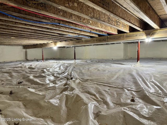 57 Malvern Ct, Brandenburg, KY 40108 - basement with crawl space