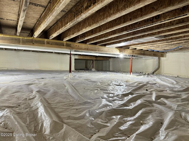 57 Malvern Ct, Brandenburg, KY 40108 - basement featuring crawl space