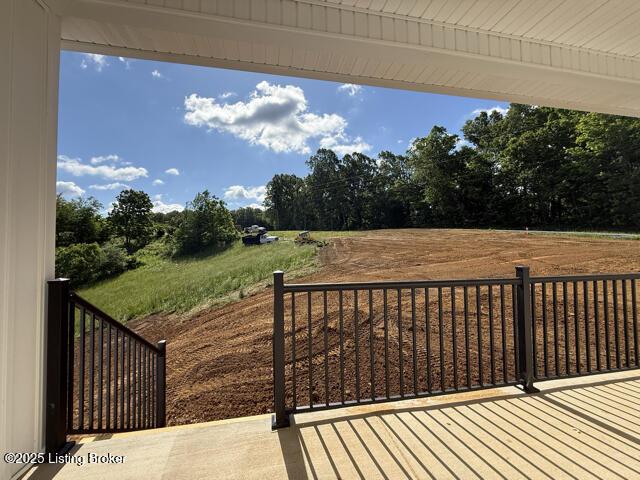 49 Roy Rd, Eastview, KY 42732 - wooden deck with view of wooded area