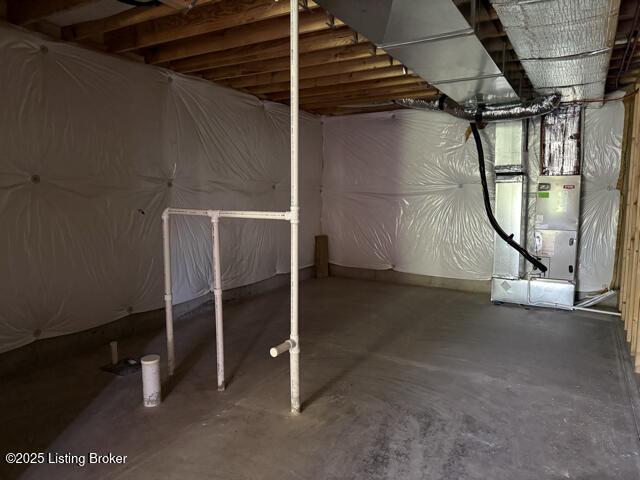 49 Roy Rd, Eastview, KY 42732 - view of unfinished basement