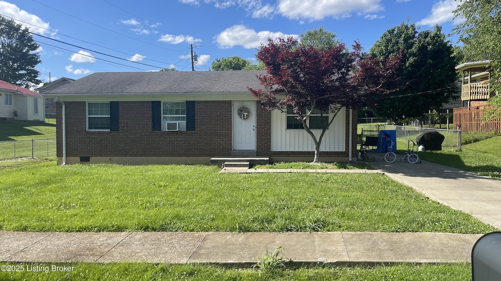 102 Front Nine Dr, Elizabethtown, KY 42701 - ranch-style house featuring brick siding and roof with shingles