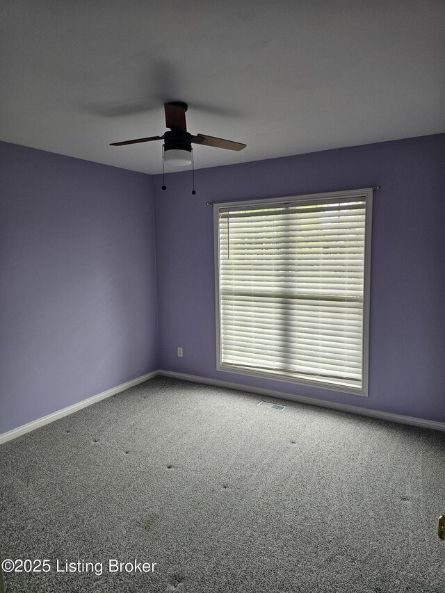 11307 Wind Haven Way, Louisville, KY 40291 - carpeted empty room with ceiling fan and baseboards