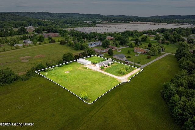 171 Williams Ct, Brooks, KY 40109 - aerial view of property and surrounding area with property boundaries highlighted