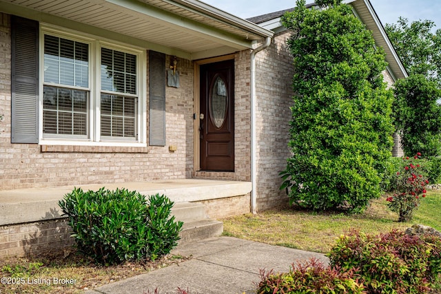 171 Williams Ct, Brooks, KY 40109 - doorway to property with brick siding