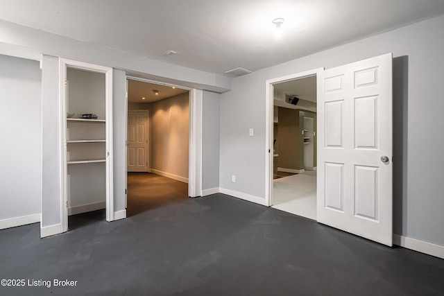 171 Williams Ct, Brooks, KY 40109 - unfurnished bedroom featuring baseboards and concrete flooring