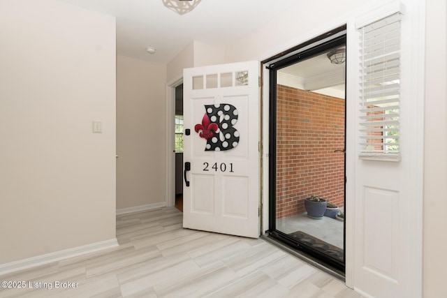 2401 Branning Rd, Thornhill, KY 40222 - entryway featuring baseboards