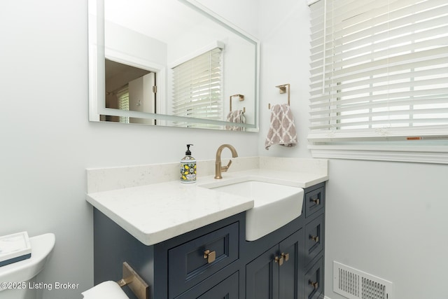 2401 Branning Rd, Thornhill, KY 40222 - bathroom featuring toilet and vanity